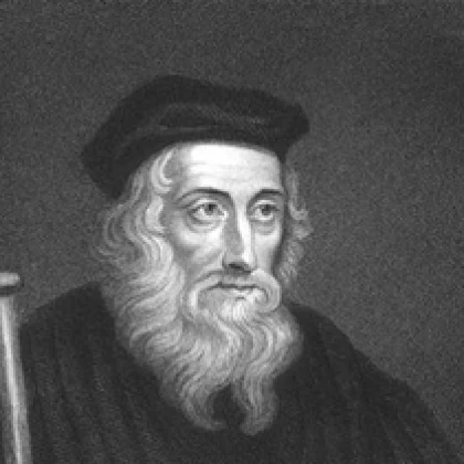 Portrait de John Wycliffe